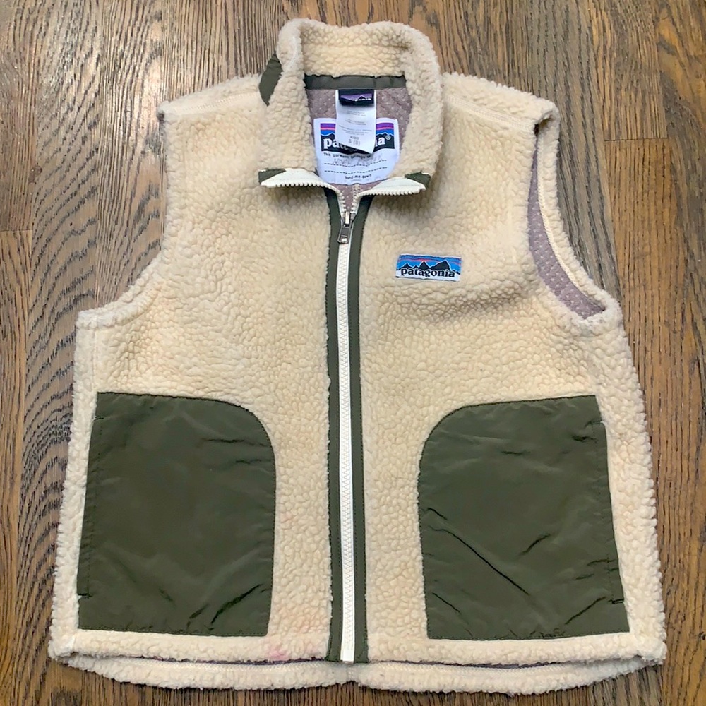 Patagonia kids Sherpa vest!